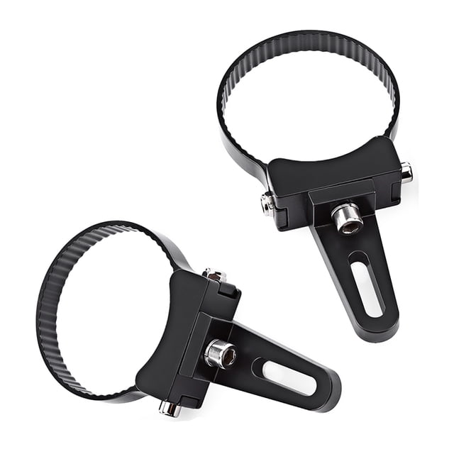 Abrazaderas De Soporte De Montaje, Tubo De Aluminio De 1"-3" Barra Antivuelco Soporte De Montaje Abrazaderas Soporte LED Coche Camión Luz De Trabajo Todoterreno