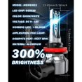 thumbnail image 4 of CRUEL Ampollas LED H11 55 W, OUSHI H8 H9 Kit de conversión de feux antibrouillard de voiture, 12 000 lúmenes super luminosos IP68 étanches, 6000 K xénon blanco (lote de 2), 4 of 5