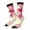 2 Black-1, variant on Vsdgher Ace Of Diamonds Lady Crew Socks for Men & Women, Breathable Casual Athletic Ankle Socks