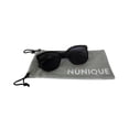 thumbnail image 5 of Nunique by Nunique Unisex The Future Is Mimi Classic Torty Manhattan Black Clear as Slay Sunglasses, Black, 5 of 13