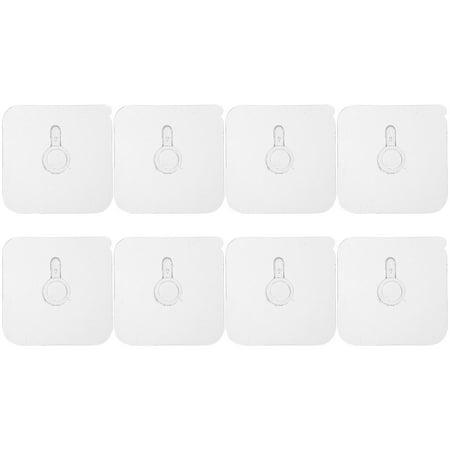 

8 Pcs Self-adhesive Picture Hangers Photo Frame Hanging Hooks Picture Frame Holder
