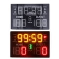 thumbnail image 3 of Marcador Electrónico, Marcador Digital Portátil de Mesa Con Control Remoto, Marcador Electrónico LED multideporte para Baloncesto, Voleibol, Fútbol, 3 of 7
