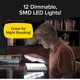 thumbnail image 5 of Lupa y luz para libros de página completa ultrabrillantes Eye Candy, como se ve en la televisión La luz de lectura antideslumbrante hace que las páginas sean 3 veces más grandes con brillo regulable, 5 of 5