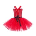 thumbnail image 6 of JAKANYQ Child Girls Tulle Pageant Dress Christmas Party Gown Princess Dresses, 6 of 7