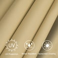 thumbnail image 5 of Bibana Replacement Canopy for 7.5ft Patio Umbrella, Market Umbrella Top with 6 Ribs, Outdoor Umbrella Cover (Tan), 5 of 6