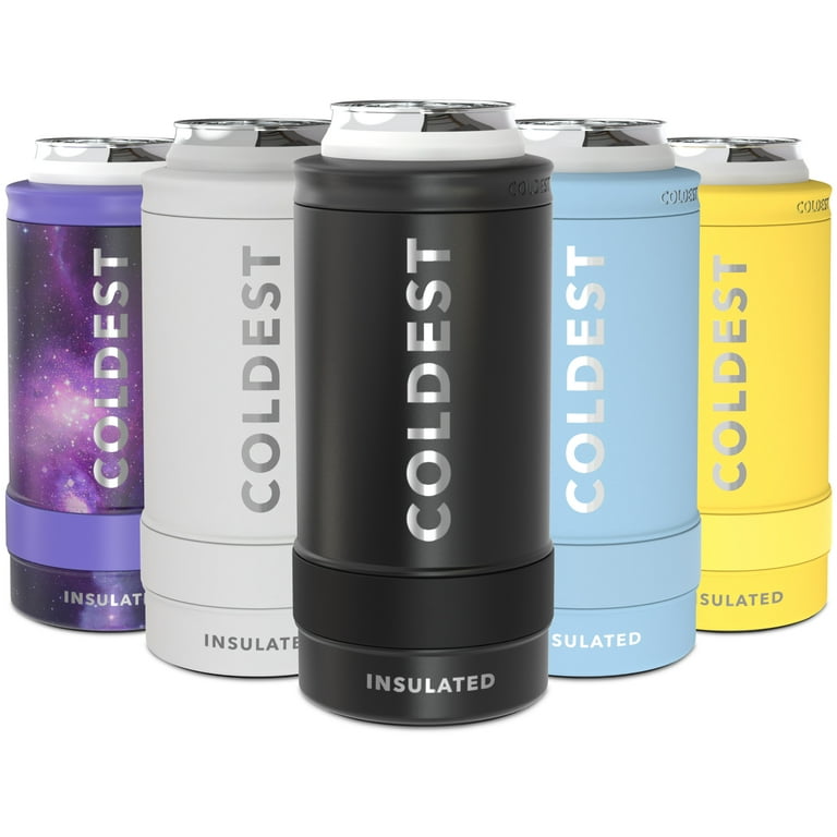 Coldest Tall Boy Can Cooler - 16oz Beer, Soda, Energy Drink, Vacuum Insulated Stainless Steel Drink Sleeve Holder for 16 oz Cans, Size: Beer Can 16 oz