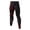 Red, variant on AJGRHE Men's Gym Running Compression Tights Athletic Base Layer Workout Pants for Basketball Training Fitness Black L