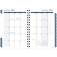 thumbnail image 3 of Petit Agenda Hebdomadaire/Mensuel 2024 À Couverture Rigide Papillon, Blanc, 3 of 4