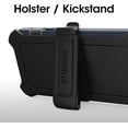 thumbnail image 6 of OtterBox iPhone 14 & iPhone 13 Only - Defender Series Case - Blue Suede Shoes - Rugged & Durable - with Port Protection - Includes Holster Clip Kickstand - Non-Retail Packaging, 6 of 8