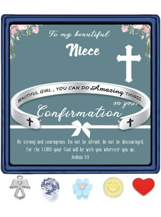 Onebttl Catholic Confirmation Gift for Teenage Girls