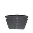 thumbnail image 1 of Jessar - Panier de Rangement en Feutre, 29,5 x 20,5 x 25 cm, Gris Foncé, 1 of 1
