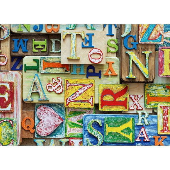 Puzzle 1000 Colorful Alphabet
