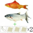 thumbnail image 1 of POINTERTECK Promotions Peluche Douce pour Animaux de Compagnie Forme de Poisson 3D Jouets pour Chats Cadeaux Interactifs Poisson Cataire Jouet Peluche Oreiller Poupée Simulation Poisson Jouer Jouet, 1 of 6