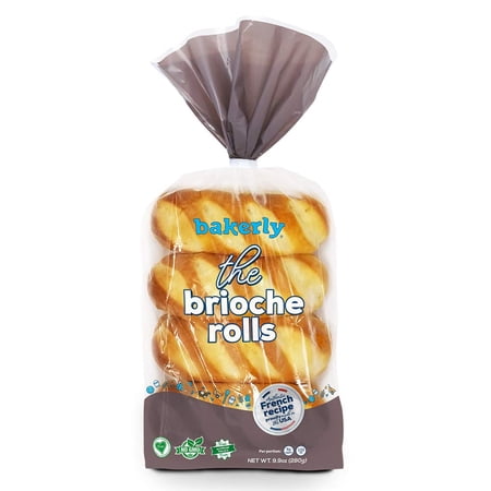 Brioche Rolls Pack of 4, 8-Count (32 Total Brioche Rolls)