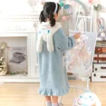 thumbnail image 1 of Pijamas de invierno de franela con dibujos animados de Sanrio Cinnamoroll de Kawaii Anime para niños, ropa de estar por casa para Navidad, linda chica, 1 of 5