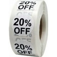 thumbnail image 3 of Hot Green 10%Off Circle Stickers | 0.75" Inch Round | 500 Pack, 3 of 12