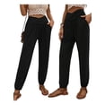 thumbnail image 5 of SUNSIOM Pantalon de Pyjama pour Femmes Doux et Confortable Taille Haute avec Poches Bas de Pyjama Extensible, 5 of 5