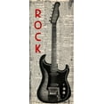 thumbnail image 2 of Greene, Taylor 16x32 White Modern Wood Framed Museum Art Print Titled - ROCK PANEL, 2 of 4