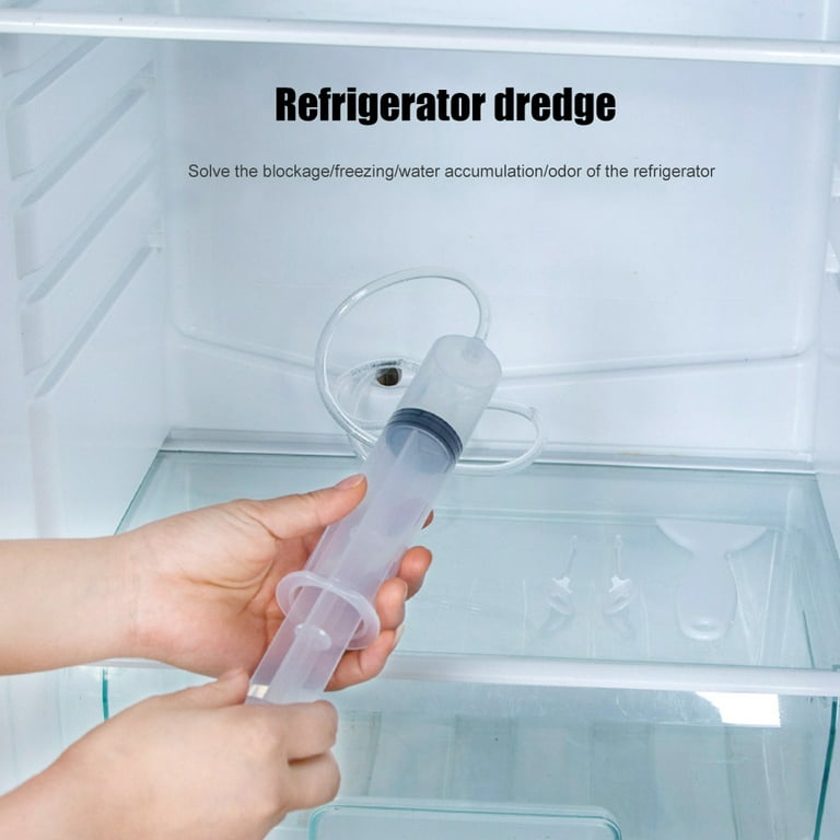 Refrigerator Drain Dredge Cleaning Set Long Flexible Refrigerator