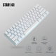 thumbnail image 4 of Teclado mecánico mini 60 % con interruptores azules, azul hielo Levamdar CZDZ-HY62, 4 of 5