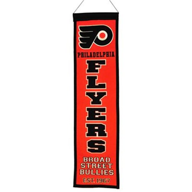 Winning Streak Sports 47026 Philadelphia Flyers Vertical Banner