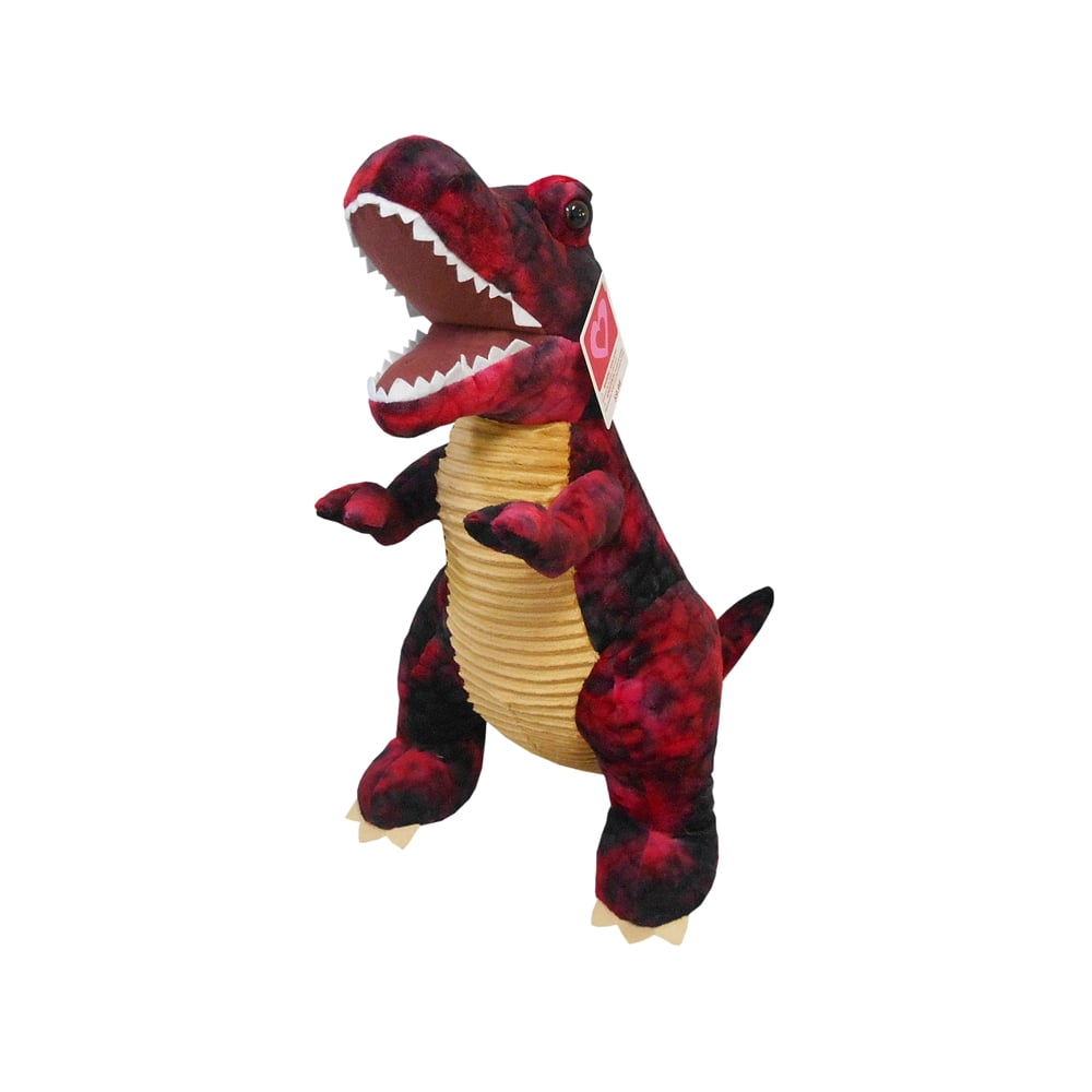 red t rex plush