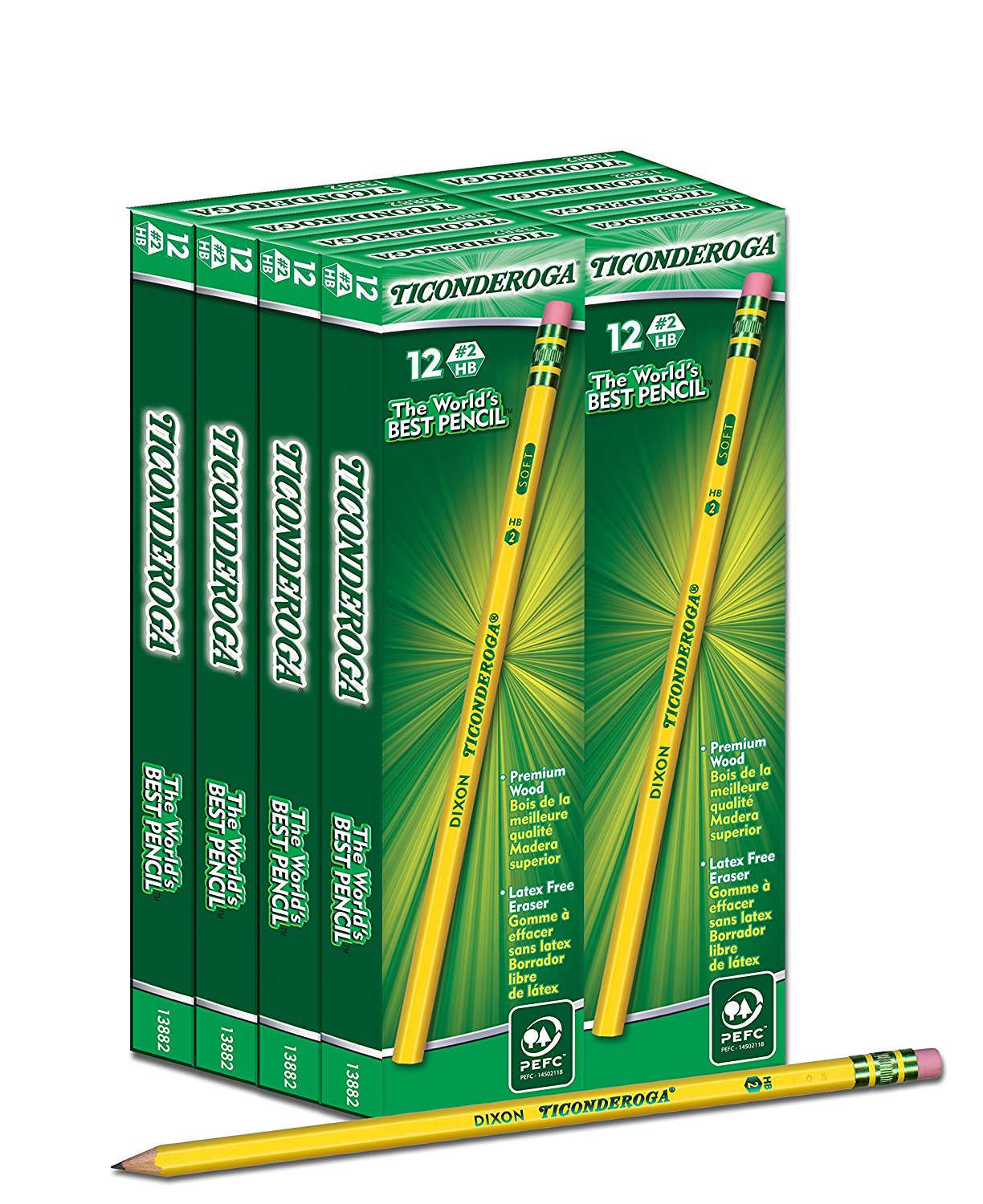 Ticonderoga #2 Pencils 96-Ct Box ONLY $6.92 (Reg $15)