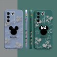 thumbnail image 4 of Case For VIVO S5 S6 S7 S9 S10 S15 S16 S16E T1 V15 V20 V23 PRO 5G Simple Liquid Silicone Case Anime Cute Mickey Minnie Mouse, 4 of 5