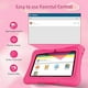 thumbnail image 2 of Veidoo Tableta Android para Niños de 7 Pulgadas, Almacenamiento RAM de 2 GB y 32 GB, Tableta de Aprendizaje para Niños, Parental, Tableta para Niños Pequeños con Funda de Silicona (Rosa), 2 of 5