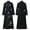 Black, variant on Priest Clergy Robe Praise Worship Robes Full Length Button-Down Priest Father Robe