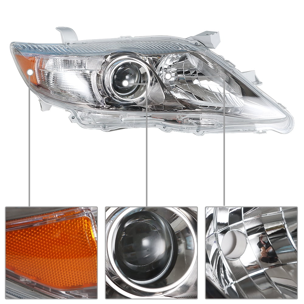Headlights Replacement for 2010 2011 Toyota Camry SE Headlights Pair Left+Right Side(Passenger Driver Side)