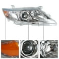 thumbnail image 3 of Genrics Headlights Replacement for 2010 2011 Toyota Camry SE Headlamps Halogen Headlights Passenger and Driver Side, 3 of 5