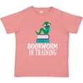 thumbnail image 3 of Inktastic Future Bookworm in Training Reading Gift Boys or Girls Toddler T-Shirt, 3 of 5