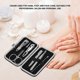 thumbnail image 5 of 6Pcs Manicure Set Nail Scissors Cutter Clippers Set Fingernail Toenail Pedicure Tool, 5 of 5