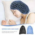 thumbnail image 3 of CIMAXIC 2 Pcs Filets de Crochet en Maille pour Cheveux Femmes Chapeaux de Sommeil, 9.06"X7.87"X0.2 Pouces, 3 of 5