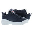 thumbnail image 3 of Fila Disruptor Ii Premium Boys Shoes Size 11, Color: Navy/White, 3 of 5