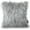 Gray, variant on Phantoscope Merino Style Faux Fur Series Decorative Throw Pillow Bundle, 12" x 20"/18" x 18", White, 2 Pack