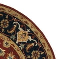 thumbnail image 4 of SAFAVIEH Royalty ROY256A Handmade Rust / Navy Rug, 4 of 5