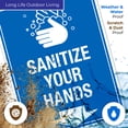 thumbnail image 5 of Wash Your Hands Here Sign,, 5 of 8