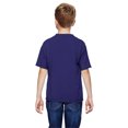 thumbnail image 3 of Jerzees Big Boys' Anti-microbial Moisture T-Shirt, Medium, Deep Purple, 3 of 3