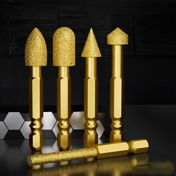 Grinding Head Hexagonal Handle Carbide Rotary File Cast Iron Stone Hand Drill For Glass Stainless Steel Stone Rotary Tool A Fangkenuo