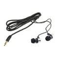 thumbnail image 2 of 3.5mm Universal Braided Wired In-ear Earphone Stereo Headphone for Phone Tablet,Silver, 2 of 8