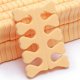 thumbnail image 1 of 100pcs Sponge Toe Separator Soft Nail Art Finger Separator Divider Spacer Manicure Pedicure Tool Orange, 1 of 4