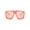 002 Pink Frame/Pink, variant on FEISEDY Large Square Baddie Oversized Women Sunglasses Shield Men Fashion Flat Top Wrap Baddie Shades B5040