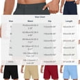 thumbnail image 2 of Axiiglly Mens Golf Dress Shorts Flat Front Stretch Quick Dry Chino Shorts Active Waistband Work Shorts, S-3XL, 2 of 8
