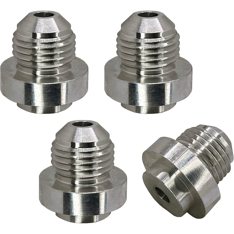 AN6 Weld On Bung Stainless Steel Male Flare Weldable Fuel Tank