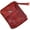 Red, variant on Genuine cowhide - Coin Purse for Men & Women - Leather Coin Pouch - Zipper Coin Purse Wallet - Leather Zipper Storage Bag - Coin Organizer (Black)