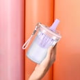 thumbnail image 6 of Fnyoxu 16oz Tea Infuser Water Bottle with Handle - Leakproof Twist-Seal Sports Cup, BPA-Free Lightweight Plastic for Gym, Hiking, Office, 6 of 7