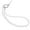 White Pearl, variant on Phone Charm Wrist Strap with Tether Tab, Detachable Anti-Theft CellPhone Charms Strap, Hands-Free Decorative Phone Chain Lanyard for Women Girls, Compatible with Most Smartphones