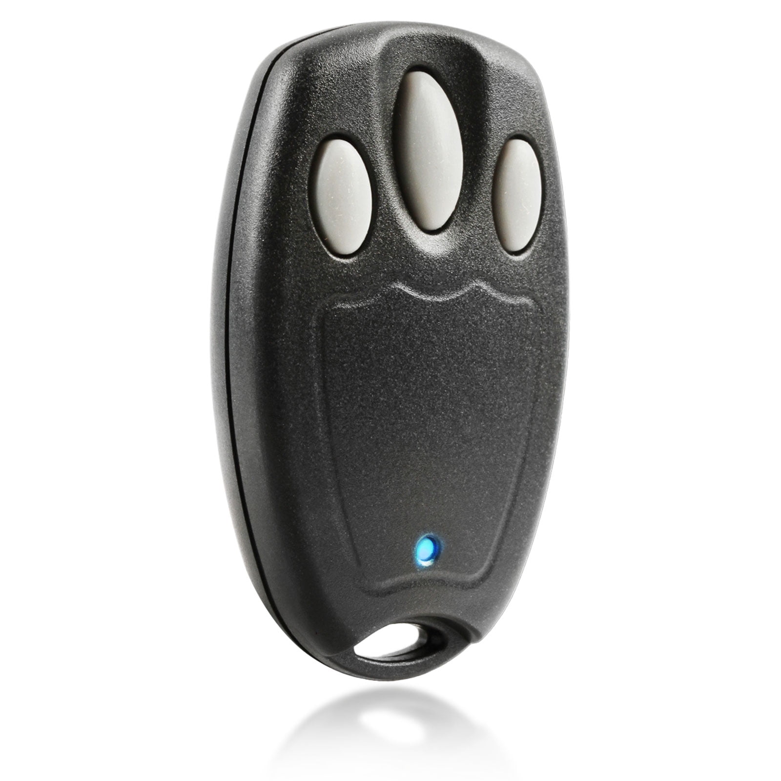 KeylessOption Replacement Keychain Remote Opener for Liftmaster 971LM, 972LM, 973LM, and Chamberlain 139.53681, 3 pack